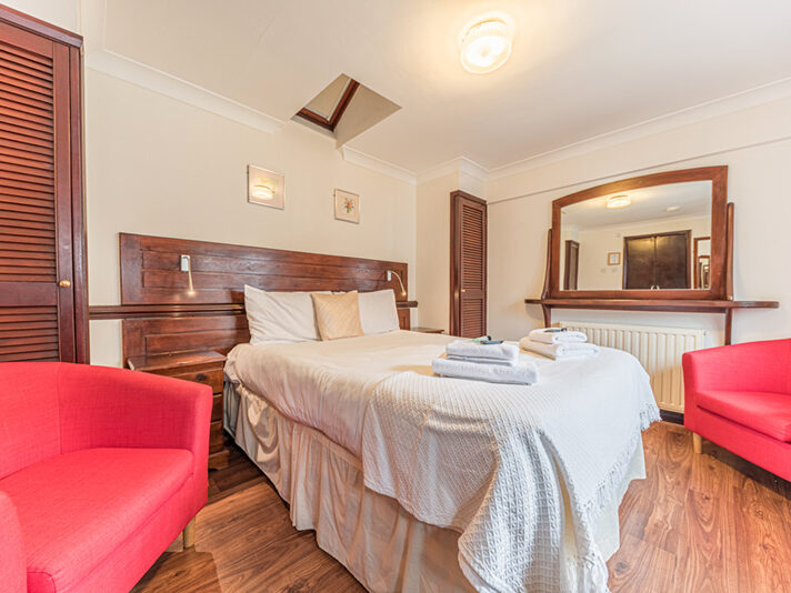 Guest accommodation at the Black Bull Inn, Coniston, the Lake District