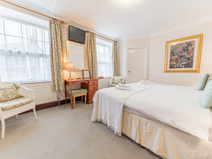 Guest bedrooms at the Black Bull Inn & Hotel, Coniston, the Lake District