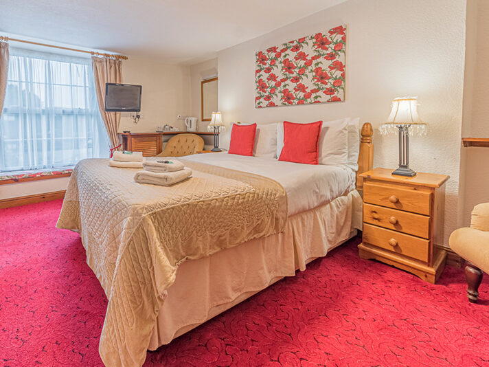 Family guest bedrooms at the Black Bull Inn & Hotel, Coniston, the Lake District