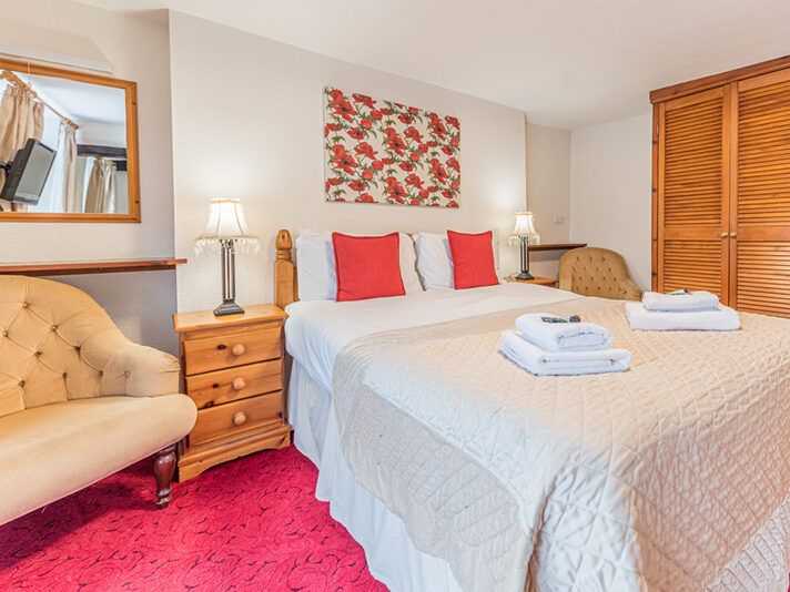 Family guest bedrooms at the Black Bull Inn & Hotel, Coniston, the Lake District