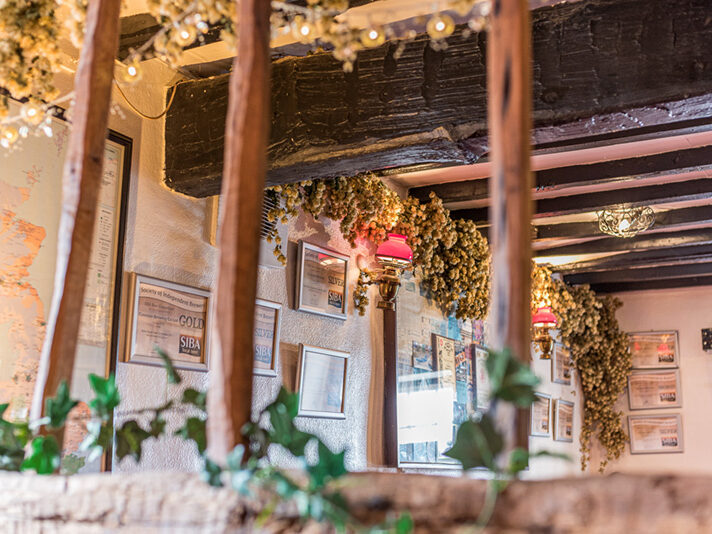 The Traditional Bar at the Black Bull, Coniston - Serving Award Winning Real Ales from Coniston Brewery